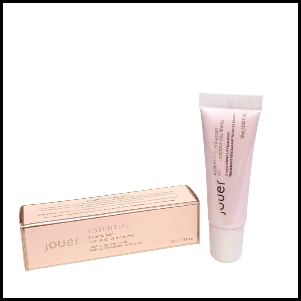Jouer Essential Lip Enhancer Conditioning Lip Treatment Rose 10ml 0.33oz NIB